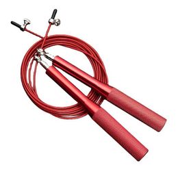 Jump Ropes Jumping Rope Bearing Jumping Rope Crossfit Mens Training Equipment Steel Wire Home Gym Exercise and Fitness MMA Boxing Training Y240423