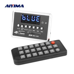 Amplifier AIYIMA Bluetooth 5.0 MP3 Decoder Board AUX FM Radio Recording Audio Music Decoding Module DIY Sound Speaker Home Amplifier