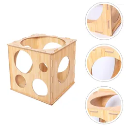 Party Decoration Garland Decor Balloon Measuring Box Wood Sizer Cubes Sizes Tool Fold Tools Boxes