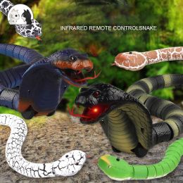 Toys Hot Cat Toy Pet Remote Control Snake Crawl Toy Funny Cat Interactive Toy Emulation Cobra Electric Toys USB Charging Dog Supplies