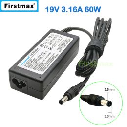 Adapter 19V 3.16A 60W ac power adapter for Samsung NP350E7C NP350V5C NP3530EC NP355E5C NP355E7C NP355V NP355V4 355V4C NP355V4X charger