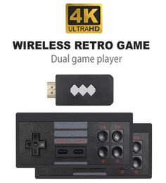 Newest 4K HDOut Video Game Player Wireless Handheld Game Joystick HDTV 818 Retro Classic Games Wireless Portable Game Consoles Ki3596159