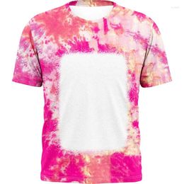 Women's T Shirts Sublimation Blank Women Lady T-shirt Polyester Fabric Casual Female Clothing Short Sleeved O-Neck For Customising Printed