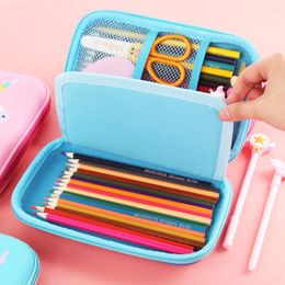 Kawaii School Pencil Case Storage Bag EVA Pencilcase For Kids Box Student Gift Stationery Camo Novelty Size Origin