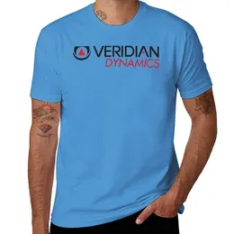 Men's Tank Tops Veridian Dynamics Logo T-Shirt Aesthetic Clothing Clothes Mens White T Shirts