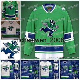 Kob Weng Johnny Canuck AHL 2021 Custom Hockey Jersey Men Wome Youth Any Name Any Number embroidery Stitched