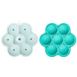 Baking Moulds Easy Release Ice Tray Bpa-free Silicone Cube Trays For Cocktails Whiskey Sphere Mold Fun Shapes Bourbon