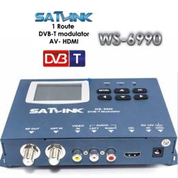 Finder original Satlink 6990 WS6990 Terrestrial Finder 1 Route DVBT RF modulator/ AV/ hd 1080p Metre digital finder For DVD Recorder