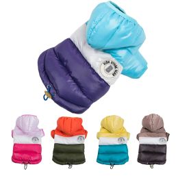 Jackets Pet Dog Jacket For Small Big Dogs Autumn Winter Hoodies Thick Warm Clothes French Bulldog Coat Chihuahua Yorkie Puppy Clothing
