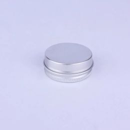 wholesale 60ml Empty Aluminum Jars Containers 60g Cosmetic DAB Tool Storage Wax Screw Lid Round Metal Tin Box Cans 60 ml For Dry Herb 11 LL