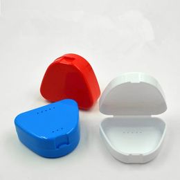 Plastic Dental Brace Storage Container False Tooth Storage Box Tooth Retainer Storage Box Tooth Correction Denture Organiser Box