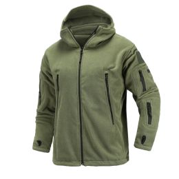 Clothings Hunting Hiking US Military Winter Thermal Fleece Tactical Jacket Outdoors Sports Hooded Coat Militar Outdoor Army Jackets S2XL