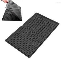 Stroller Parts Weather Floor Mats TPE Silicone Mat For 2 Seater Folding Protective Cart To Protect