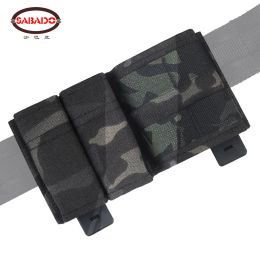 Holsters Tactical 5.56 9mm 1+2 1+1 Side Kywi Magazine Short Double Stack Molle Pouch Belt Malice Clip Ar15 M4 Paintball Airsoft Accessory