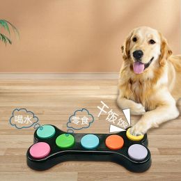 Equipment Audio Recording Button Integrated Soundboard Voice Machine Dog Cat Trainings Speaking Communication Puzzle Intelligent Toys