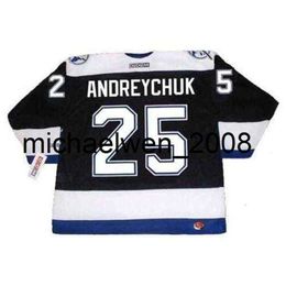 Kob Weng DAVE ANDREYCHUK 2004 CCM Turn Back Home Hockey Jersey All Stitched Top-quality Any Name Any Number Any Size Goalie-cut