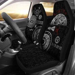 Car Seat Covers Viking Baldur God Of War Pack 2 Universal Front Protective Cover