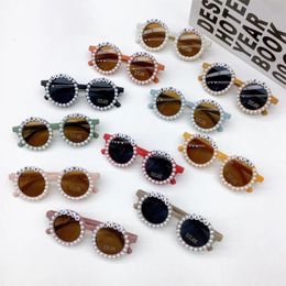 fashionable DIY childrens sunglasses with concave shape baby and UV resistant sun visors 240419