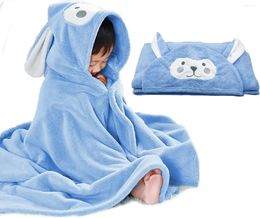 Towel Lovely Hooded For Kids Design Bath With Hood Velvet Soft Baby Wrap Blanket Shawl Girls Or Boys Born