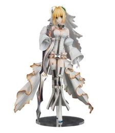 25CM Flare FateGrand Order Sabre Nero Claudius Bride Anime Figure PVC Action Figure toy Modle Toys Sexy Girl Collectible Doll Q078506347