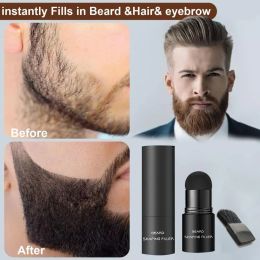 Shampoo&Conditioner Beard Pen Beard Filler Pencil and Brush Beard Enhancer Stick Lasting Repair Moustache Coloring Shaping Tools For Man Hair Growth