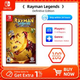 Deals Nintendo Switch Game Rayman Legends Definitive Edition Support TV Tabletop Palm Game Mode for Nintendo Switch OLED Lite