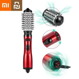 Dryer Xiaomi Youpin Hot Air Straightener Curler Iron Hot Air Spin Brush Dryer for Styling and Straightening Hair Styling Appliances