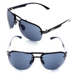 Sunglasses New Sunglasses European and American Fashion Protective Glasses Popular Sun Visors for Men and Women Frameless Sunglasses