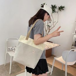 Shopping Bags Women Canvas Bag Female Cotton Cloth Shoulder Eco Handbag Tote Reusable Grocery Shopper