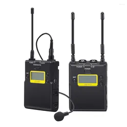 Microphones UWP-D11 DV Camera Interview Digital Wireless Lavalier Mic Package 612-641MHz UTX-B03 Bodypack Transmitter URX-P03 Receiver