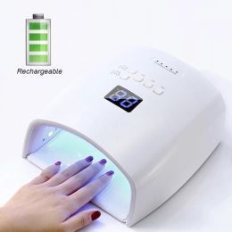 Kits Professional Rechargeable Uv Led Nail Lamp for Curing All Nail Gel Polish Manicure Pedicure Light Wireless Cordless Nail Dryers