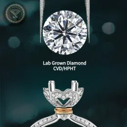 Rings Custom Jewellery CVD HPHT Lab Grown Diamond Ring for Women Engagement Wedding Ring