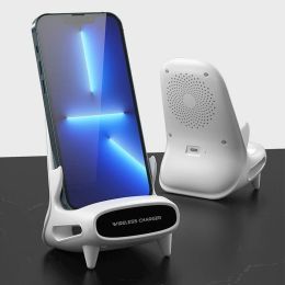 Chargers New Mini Chair Wireless Charger Phone Stand Mobile Phone Bracket Creative Horizontal Wireless Charging Bracket