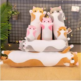 Toys 50150cm Giant Size Long Soft Pillow Cushion Cat Plush Toys Stuffed Popular Birthday Gifts Girls Kid's Present
