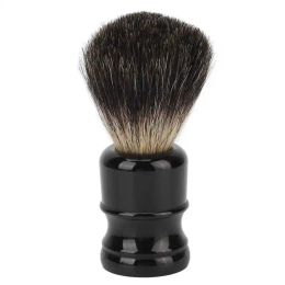 Foam Handle Shave Brush Soft Beard Shaving Brush Portable Lightweight Residue Removal for Salon