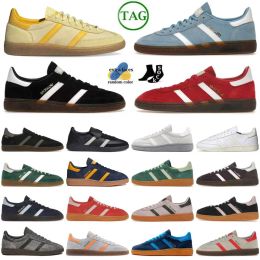 2024 New Handball Spezial Almost Yellow Scarlet Navy Gum Aluminum Arctic Night Shadow Brown Collegiate Casual Shoe Sneakers Gym Shoes