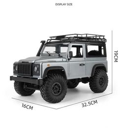 Electric/RC Car 1 12 Scale MN-99S RTR Version RC Car 2.4G 4WD RC Rock Crawler D90 Defender Pickup Remote Control Truck MN 99S Toys Gifts T240424