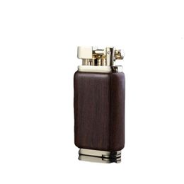 Pipe Lighter Oblique Flame Explosion Of Ceative Ebony Lighter Refillable Butane Without Gas Lighters Easy Ignite For Men