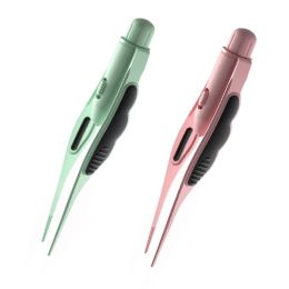 Trimmers LED Flashlight Ear Cleaning Tweezers Earwax Remover Tool Baby Ear Wax Cleaner Ear Picker Antirust Earpicks Tweezers