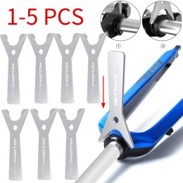 Tools 15PCS Bike Upper Lower Bowl Removal Tool Bike Headset Base Spacer Wrench Steel Bicycle Front Fork Bowl Crown Race Removal Tool