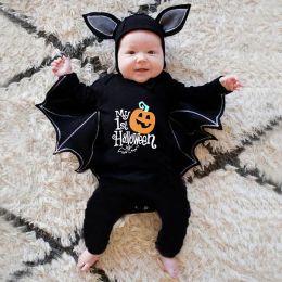 One-Pieces Baby Clothes for Baby Romper Autumn Winter Baby Boy Girl Clothes Bat Long Sleeve Kids Newborn Jumpsuit Infant Halloween Costume