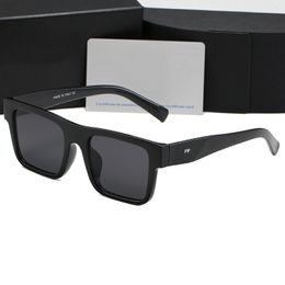 Designer sunglasses Men fashion triangle logo luxury Full Frame Sunshade sunglasses for women mens Polarised UV400 protection Glasses With box