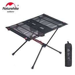 Camp Furniture Naturehike Camping Table Folding Table Lightweight Portable Travel Table Outdoor Foldable Picnic Table Beach Fishing Table Y240423