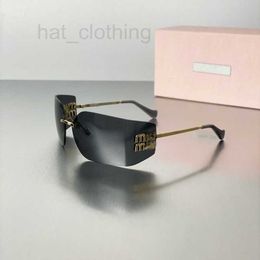 Designer di occhiali da sole 24 nuovi occhiali da sole miu54ys, uguale a quella più alta di Zhang Yuany senza cornice senza cornice