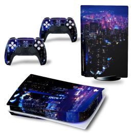 Stickers For PS5 Disc Viny Decal Sticker Console + 2 Controller Skin Sticker For Sony Playstation 5 Game Accessories