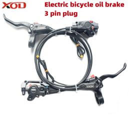 Accessories XOD EBIKE Cut Off Power Brake MTB 3 PIN Hydraulic Disc Brake For BAFANG Electric bicycle