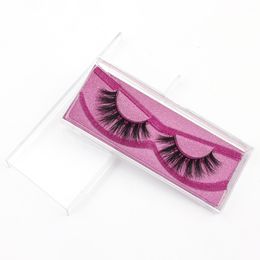 1 pairs Cotton black band eyelashes private label real Mink False handmade full strip lashes Extension