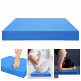 Yoga Mats Tpe Nce Pad Soft High Rebound Mat Thick Cushion Fitness Pilates Plank Hold Board For Physical Therapy Drop Delivery Sports O Dhmg6