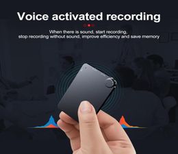 K2 Ultrathin Voice Recorder Portable MP3Player 16GB Activated Recorders Professional Digital Sound o Recorder7137358