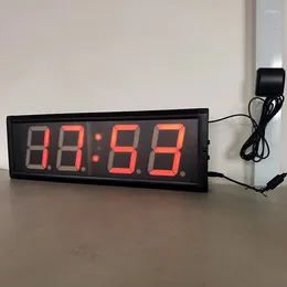 Wall Clocks 4-digit 4-inch Digital GPS Clock Countdown Timer Stopwatch Mounted LED DAP